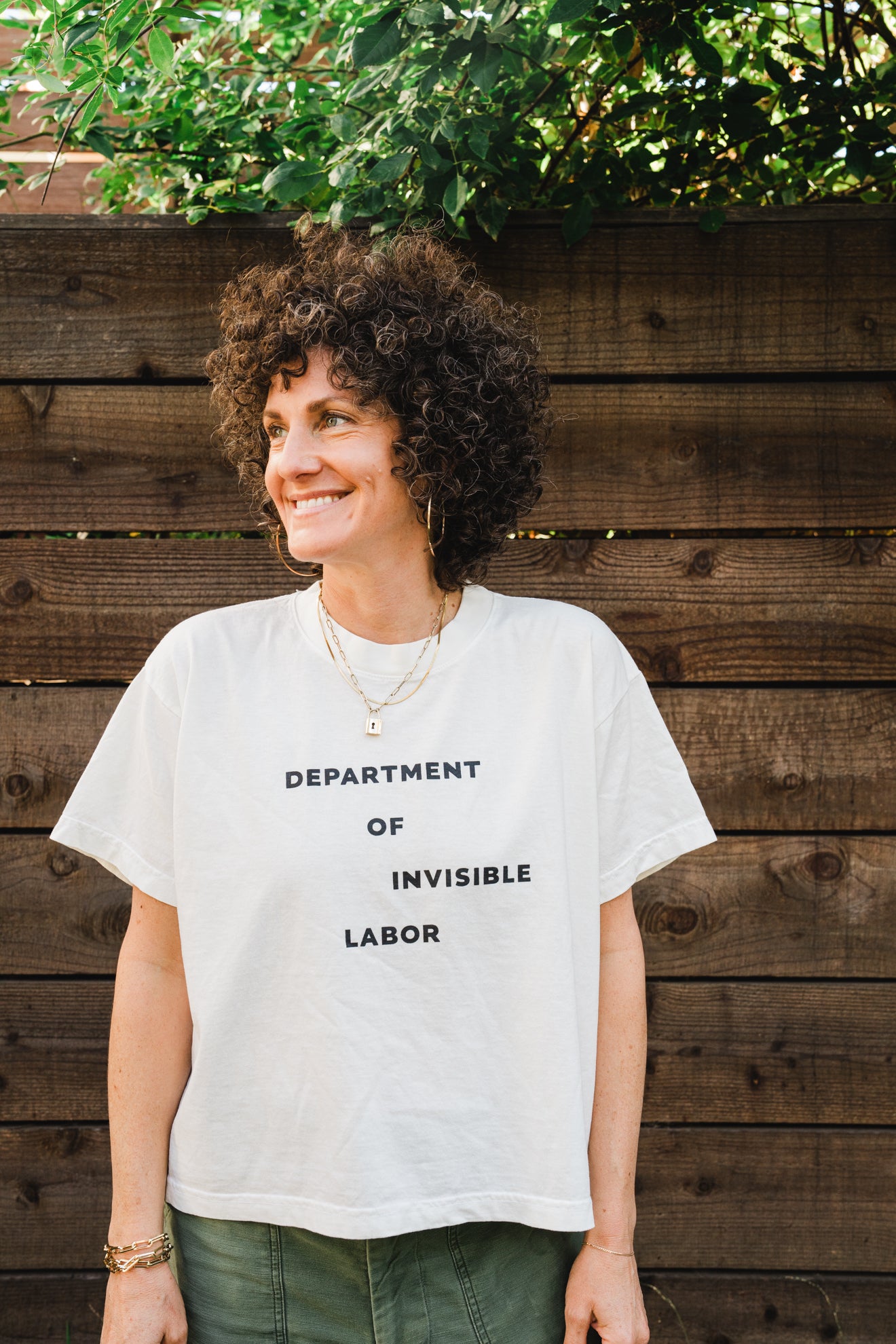 Short Sleeve White Tee