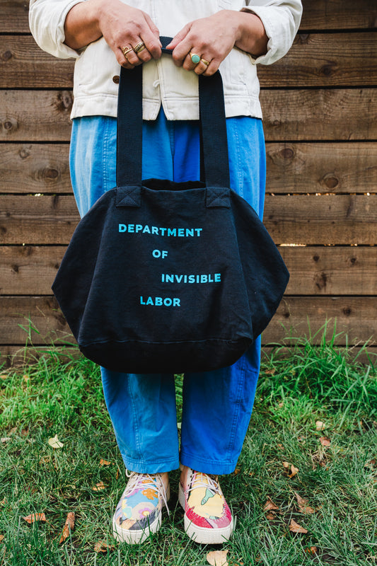 Navy Large Tote
